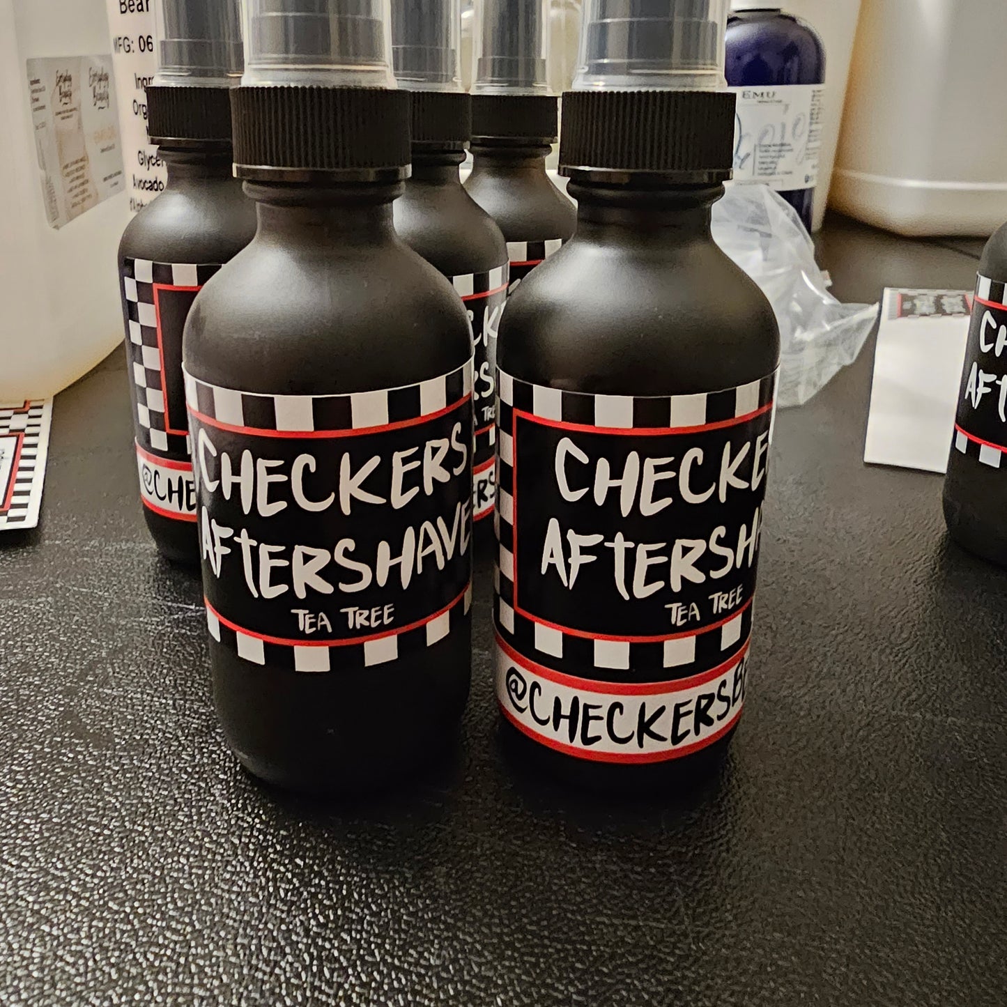 Checkers Aftershave